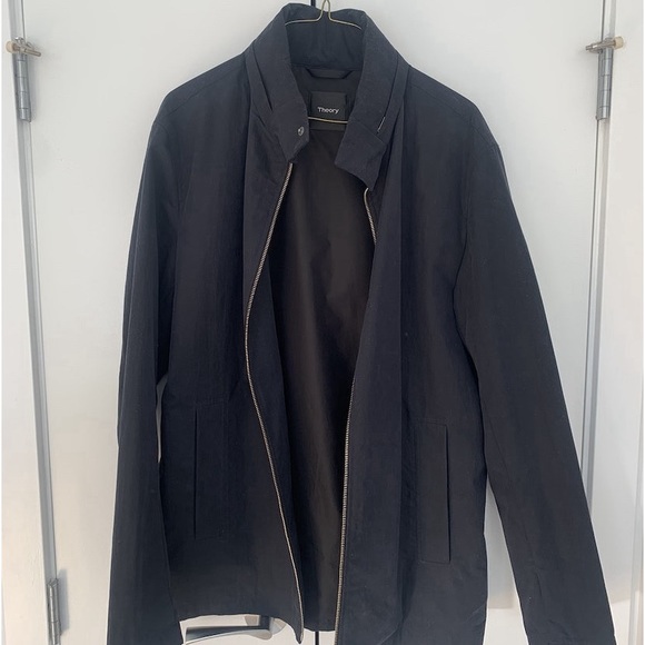 THEORY Navy Light Jacket - Picture 4 of 8